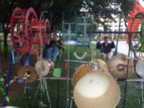 Swing Set Drum Kit by Dave Ford at Calder Plaza